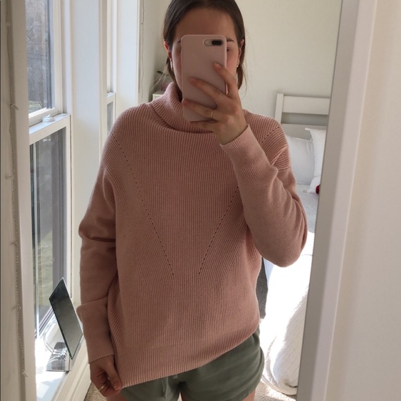 NEW light pink philosophy turtleneck sweater - Picture 7 of 10